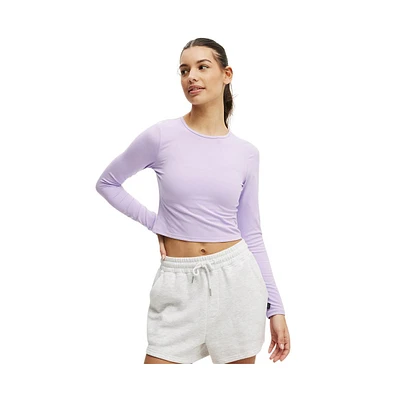 Cotton On Women's Ultra Soft Fitted Long Sleeve Top