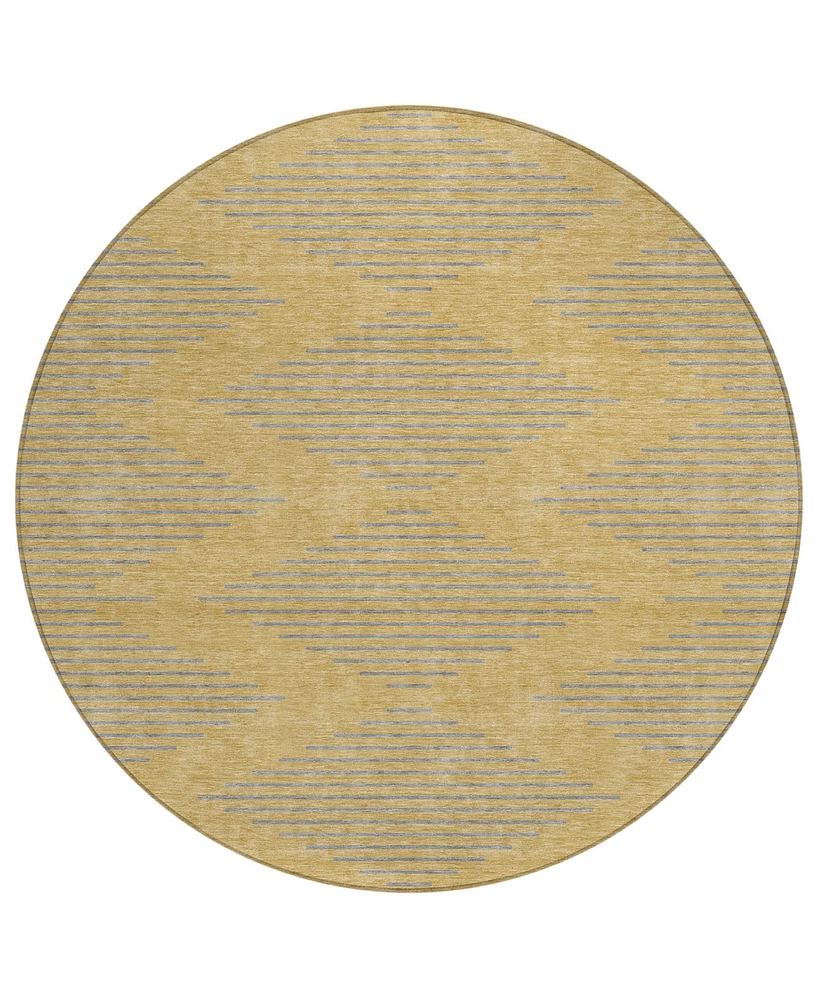 Addison Chantille Machine Washable ACN1017 8'x8' Round Area Rug