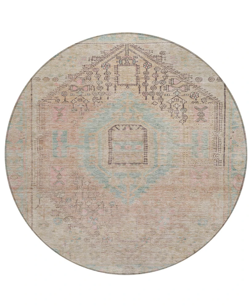 Addison Chantille Machine Washable ACN1134 8'x8' Round Area Rug