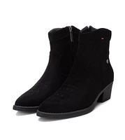 Xti Women's Italian Western Suede Booties By