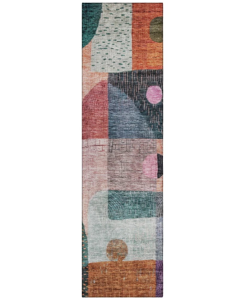 Addison Chantille Machine Washable ACN1117 2'3''x7'6'' Runner Area Rug