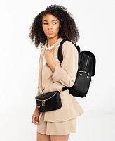 Zoe 13" Laptop Backpack with Detachable Clutch