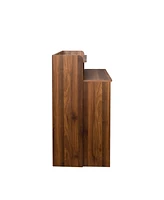 Modern Extendable Dining Table with Storage