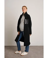 Nom Maternity Teddi Coat