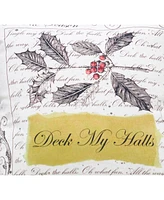 Gallerie Ii Deck My Halls Pillow