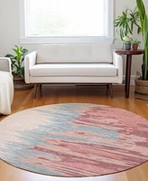 Addison Chantille Mahine Washable ACN1050 8'x8' Round Area Rug