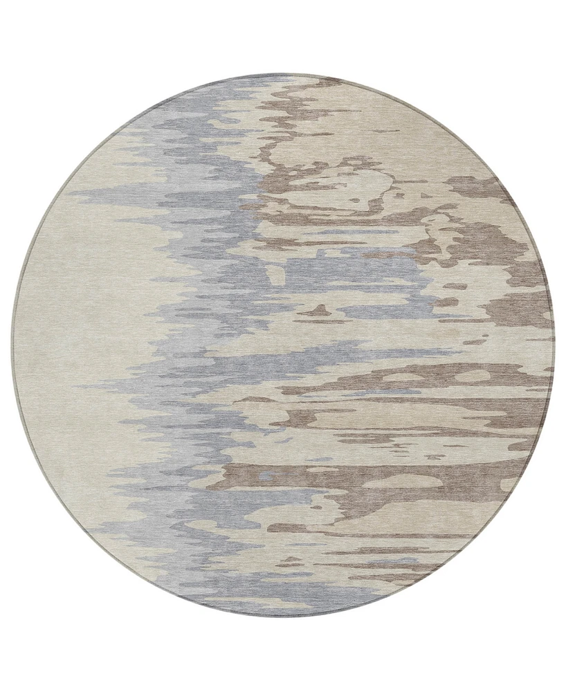 Addison Chantille Mahine Washable ACN1050 8'x8' Round Area Rug