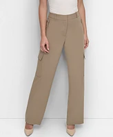 Dkny Women's High-Rise Cargo Pants