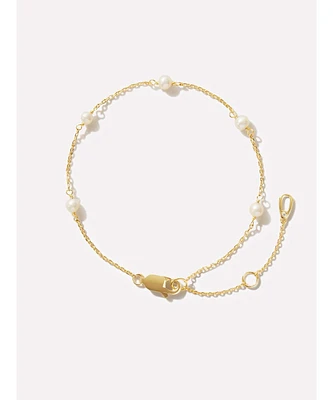 Ana Luisa Pearl Station Bracelet - Adelie