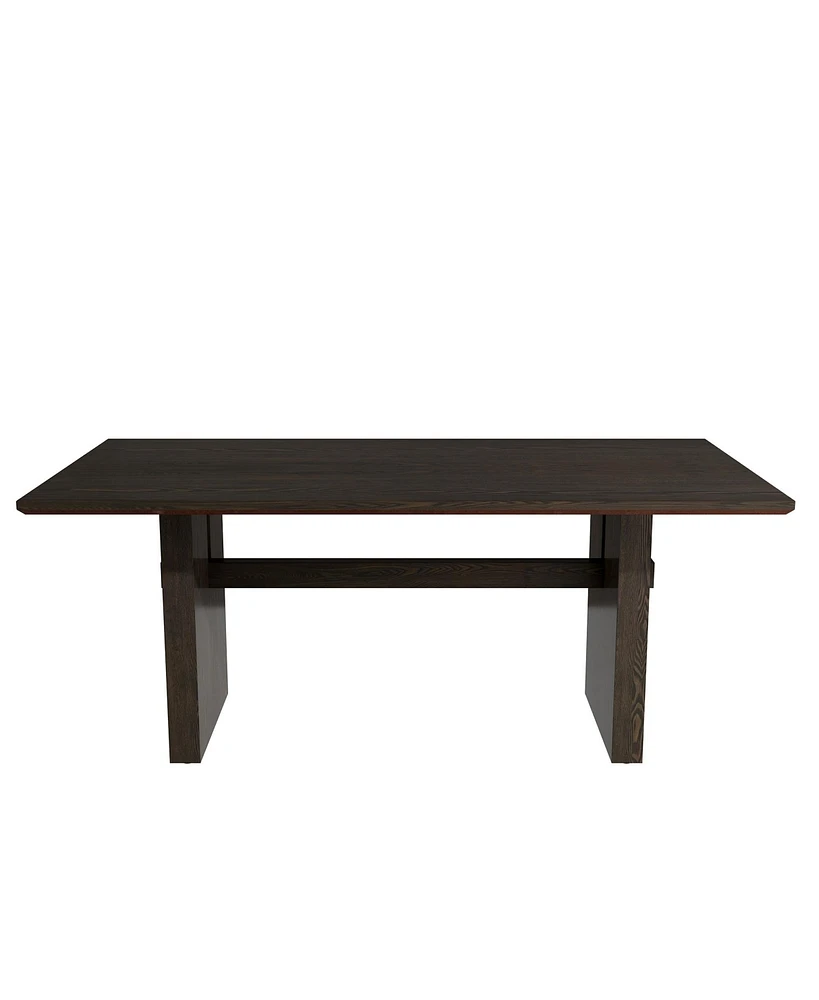 Boyel Living 70-Inch Wooden Dining Table (Table For 6 People)