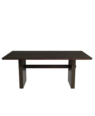 Boyel Living 70-Inch Wooden Dining Table (Table For 6 People)