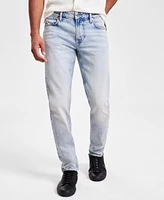 Guess Men's Finnley Slim Fit Tapered Leg Stretch Jeans