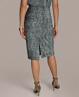 Donna Karan New York Women's Sequin Pencil Skirt