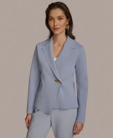 Donna Karan New York Women's Hardware Closure Sweater Blazer