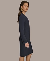 Donna Karan New York Women's Collarless One-Button Blazer