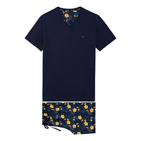 Hom Usa Men's Lucky Short Pajama Set