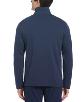 Perry Ellis Men's Slim Fit Long Sleeve Neo Quarter-Zip Jacket