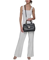 Karl Lagerfeld Paris Liana Large Leather Satchel