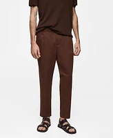 Mango Men's Slim-Fit Drawstring Pants