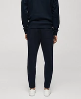 Mango Men's Cord Cotton Joggers