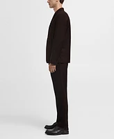 Mango Men's Slim-Fit Wool Suit Pants