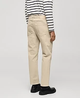 Mango Men's Ben Tapered Cropped Jeans