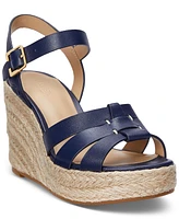 Lauren Ralph Women's Soffia Espadrille Wedge Sandals