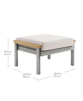 Songmics Home Sencillo Ottoman