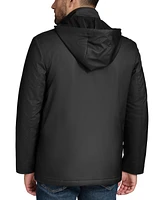 Marc New York Men's Penrith Water-Resistant Rubberized Hooded Jacket