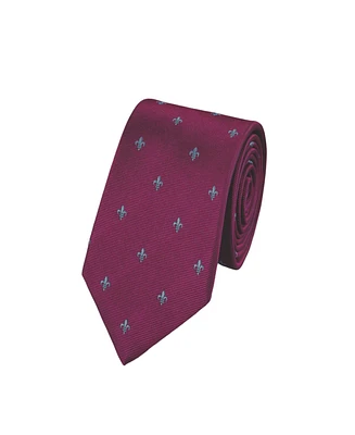 Charles Tyrwhitt Men's Fleur de Lys silk stain resistant tie