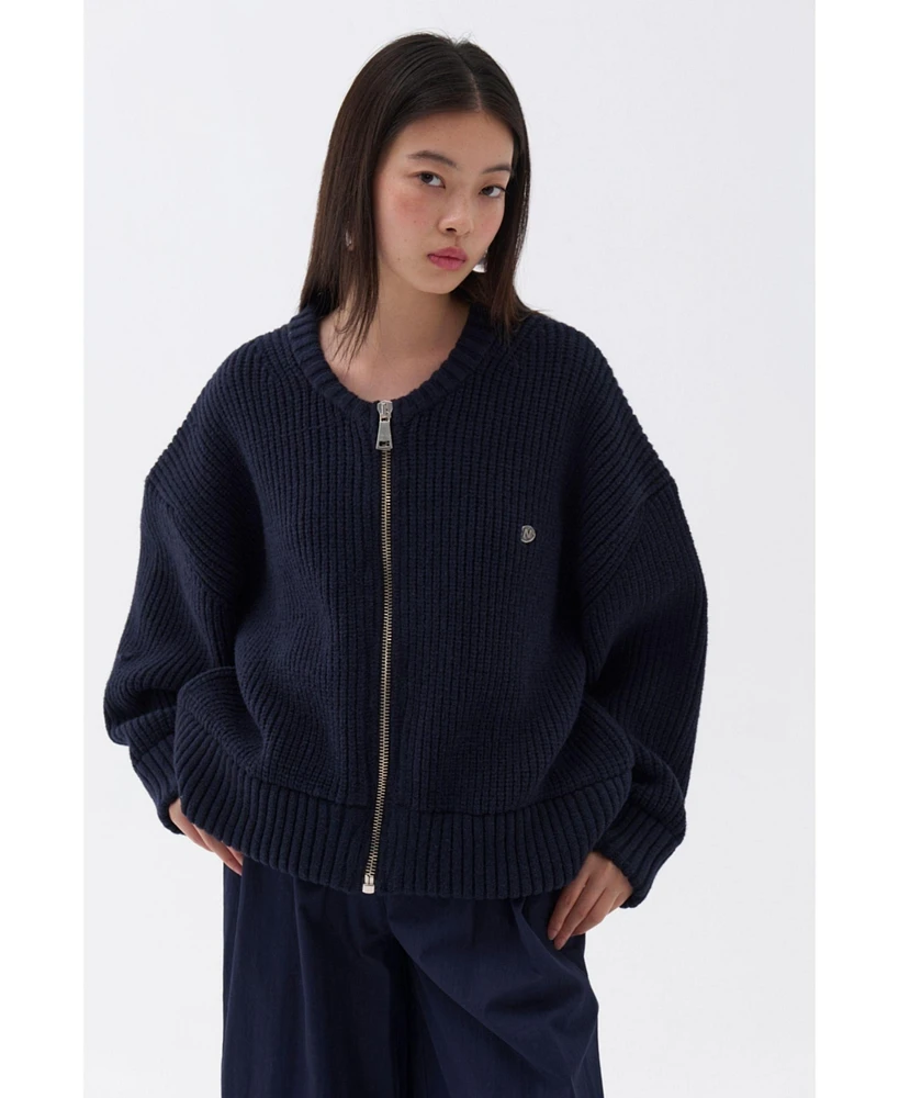 Nocturne Women's Oversized Knit Cardigan