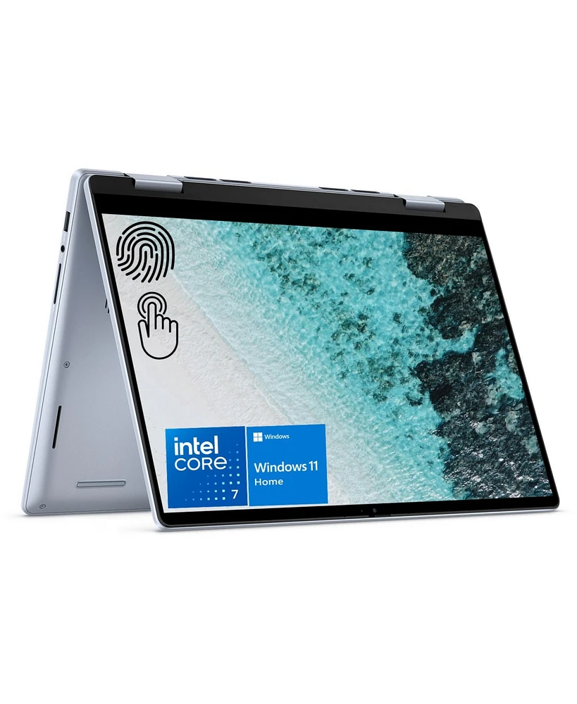 Dell Inspiron 7000 Series 14" Daily 2-in-1 Laptop Intel Core 7 150U 16GB Ram Intel Integrated Graphics 512GB Ssd Storage Windows 11 Home Fhd+ 60Hz