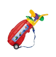 Slickblue Easy Hit Kids Golf Set - Deluxe Toy Golf Cart & Accessories for Young Golfers