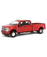 Greenlight Collectibles 1/64 2020 Ford F-450 Platinum Super Duty Dually Pickup Truck Red Exc. 51394-b