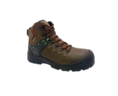 AdTec Men's 6" waterproof composite safety toe leather work boot