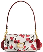 Coach Tabby 20 Cherry Print Leather Shoulder Bag