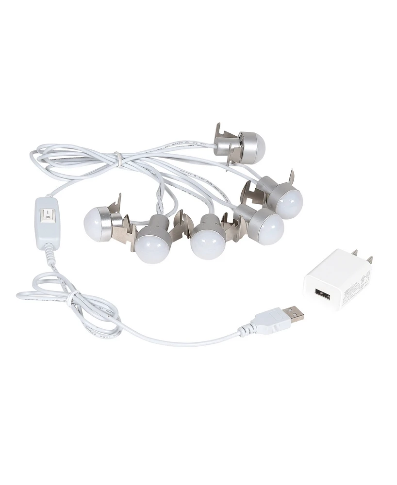 Department 56 Usb Light Emitting Diode 6 Light Set Village Accessory