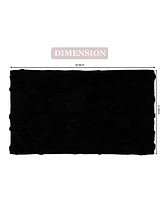 Home Weavers Bell Flower Bath Rug