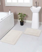 Home Weavers Casual Elegance Reversible 2-Pc. Bath Rug Set