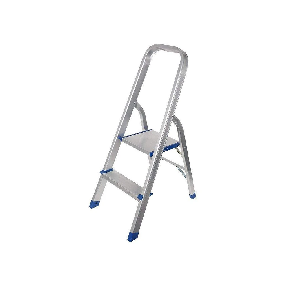 Slickblue Foldable 2-Step Ladder for Household Use Strong and Durable for Kitchen and Garage