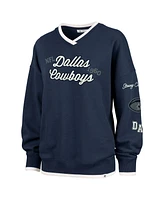 '47 Brand x Stoney Clover Lane Women's Navy Dallas Cowboys Eighties Pullover Sweatshirt