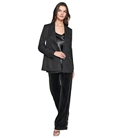 Karl Lagerfeld Paris Women's Three-Button Embellished Blazer