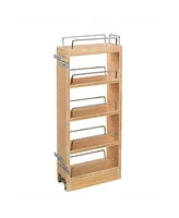 Rev-a-Shelf 8" Pullout Wall Kitchen Cabinet Organizer Storage Rack, 448-wc-8C