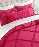 Juicy Couture Silver-Tone Rhinestone Decorative Pillow, 16" x 36"