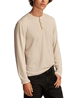 Lucky Brand Men's Weekend Classic-Fit Textured Long-Sleeve Henley