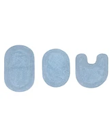 Home Weavers Double Ruffle -Pc. Bath Rug Set