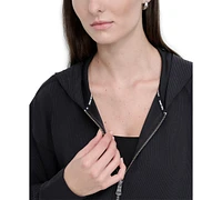 Dkny Women's Highline Ribbed Hoodie