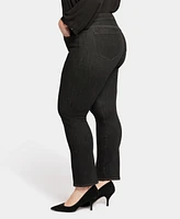 Nydj Plus Le Silhouette Sheri Slim Jeans