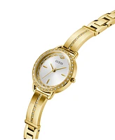 Guess Women's Analog Gold Tone Steel Watch, 30mm