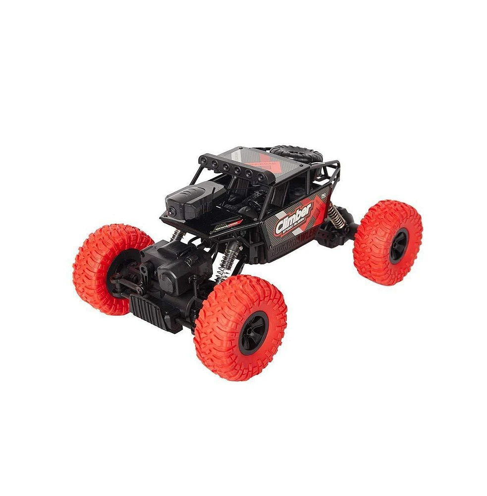 Slickblue Remote Control 4WD Rock Crawler – Off-Road Climber with 2.4GHz and Wi-Fi Hd Camera